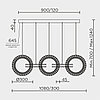 Подвесной светильник MODELUX ML.9041.1080 GD, фото 3