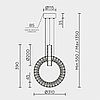Подвесной светильник MODELUX ML.9041.400 GD, фото 3