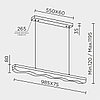 Подвесной светильник MODESTYLE MS.9010.1000 BK, фото 3