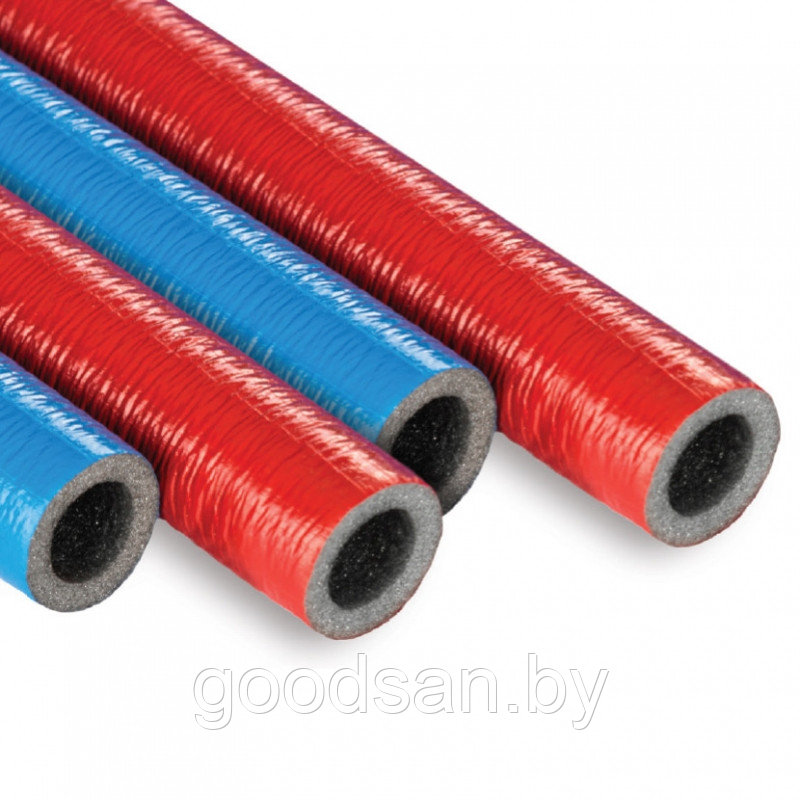 Теплоизоляция трубы красная-синяя K-FLEX COMPACT 35/9 (диаметр,толщина)