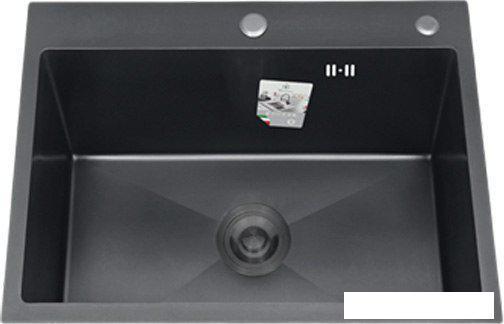 Кухонная мойка Diadonna DS6050B, фото 2