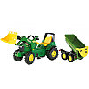 Детский педальный трактор Rolly Toys John Deere 7930, фото 3
