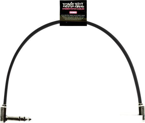 Кабель для гитарных педалей Ernie Ball 6409 6.3 мм - 6.3 мм (0.3 м)
