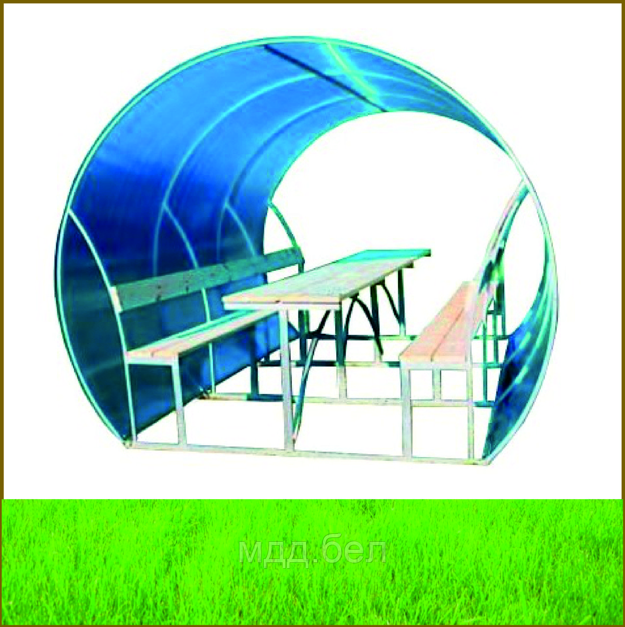 Беседка "Пион 3", труба 40*20мм, длинна 300см