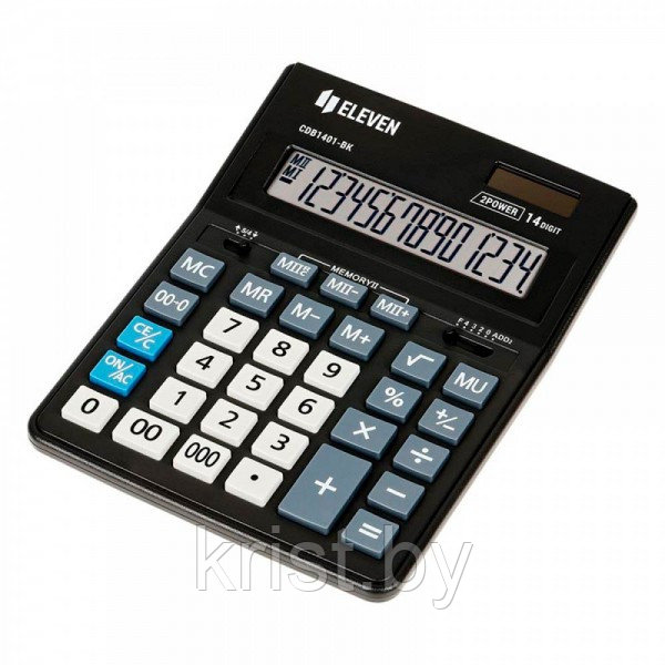 Калькулятор настольный Eleven Business Line CDB1401-BK, 14-разрядный