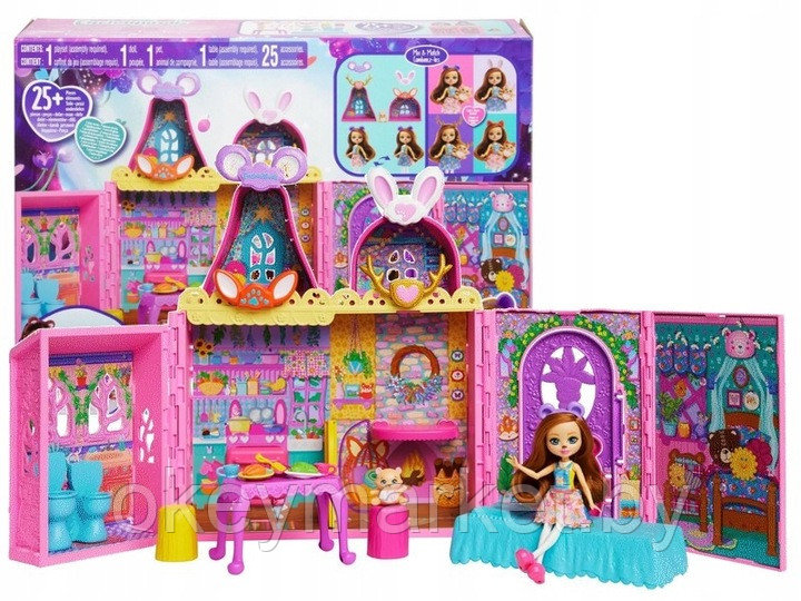 Игровой набор Enchantimals Домик дружбы с куклой и питомцем HXL53, фото 2
