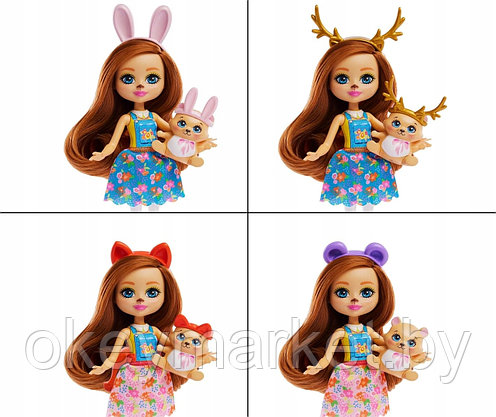 Игровой набор Enchantimals Домик дружбы с куклой и питомцем HXL53, фото 3