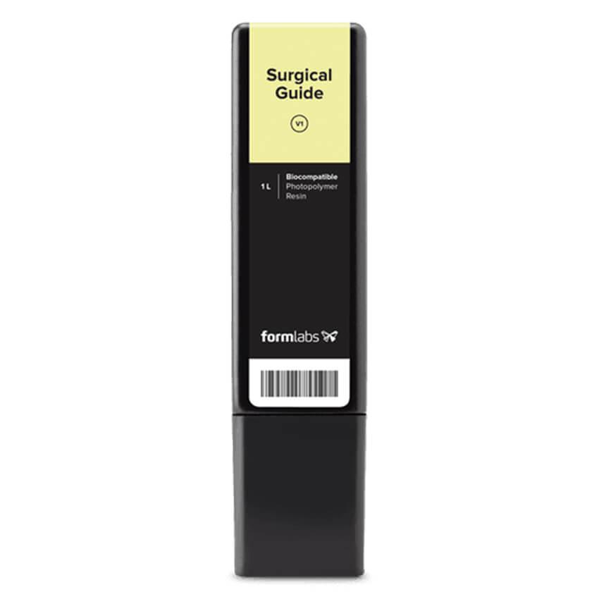 Фотополимерная смола Formlabs Surgical Guide, прозрачная желтая (1 л)