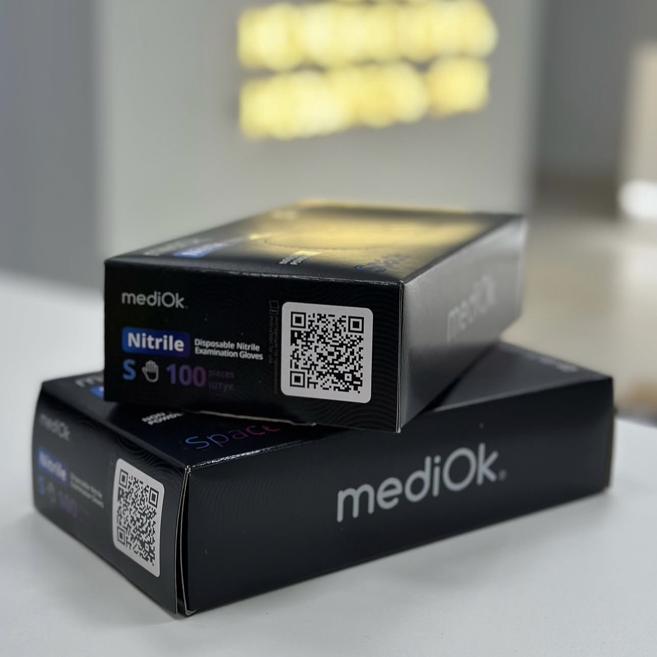 Перчатки MediOK размер S, 100 шт