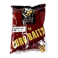 Бойлы прикормочные LION BAITS Клубничный джем 20 мм. 1кг. (EURO BAITS)