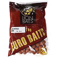 Бойлы прикормочные LION BAITS Слива королевская 20 мм. 1кг. (EURO BAITS)