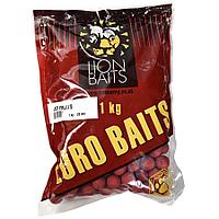 Бойлы прикормочные LION BAITS Красные фрукты 20 мм. 1кг. (EURO BAITS)