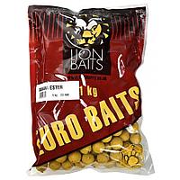 Бойлы прикормочные LION BAITS Банановый эфир 20 мм. 1кг. (EURO BAITS)