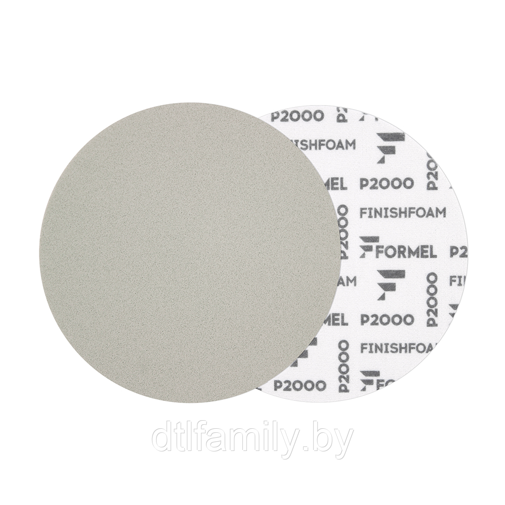 Шлифовальный диск FORMEL FINISHFOAM 150 мм на поролоновой основе — аналог 3M Trizact P2000