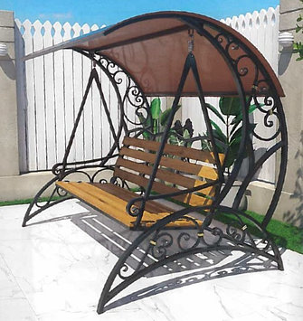 Качели садовые "Завиток №2" - К2