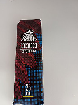 Уголь для кальяна COCOIOCO 25 mm. Индонезия