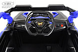 Детский электромобиль RiverToys K707AM-A (синий), фото 6