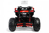 Детский электроквадроцикл RiverToys Z888VO 4WD (красный) Двухместный Полноприводный, фото 6