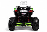 Детский электроквадроцикл RiverToys Z888VO 4WD (серый) Двухместный Полноприводный, фото 5