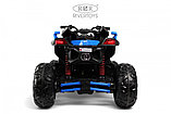 Детский электроквадроцикл RiverToys Z888VO 4WD (синий) Двухместный Полноприводный, фото 6