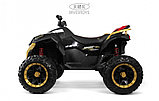 Детский электроквадроцикл RiverToys Z888VO 4WD (черный) Двухместный Полноприводный, фото 3