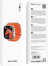 Умные часы Hoco Y12 Ultra (титановое золото), фото 2