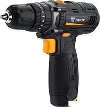 Ударная дрель-шуруповерт Deko GCD12DU3 SET4 063-4038 (с 2-мя АКБ, кейс, набор оснастки), фото 2