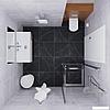 Душевой уголок Triton Форта-Хром 90x90 (без поддона), фото 4