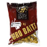 Бойлы прикормочные LION BAITS Ананас Гавайский 20 мм. 1кг. (EURO BAITS)