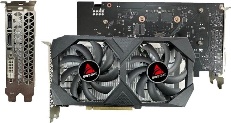 Видеокарта BIOSTAR GeForce RTX 3050 6GB GDDR6 VN3516RF68, фото 2