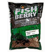 Пеллетс карповый FISHBERRY Палтус 6мм 1кг (бордовый)