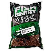 Пеллетс карповый FISHBERRY Криль 4мм 1кг (оранжевый)