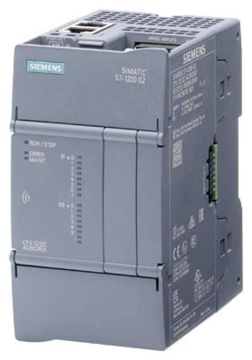 Программируемый контроллер Siemens SIMATIC S7-1200 G2, CPU 1214C DC/DC/RLY, 14DI, 10DO, питание =24 В