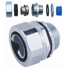 Муфта для металлорукава типа ММРн (с шестигранной гайкой)