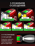 Велокомпьютер со спидометром, одометром, фонариком, звуковым сигналом., фото 4