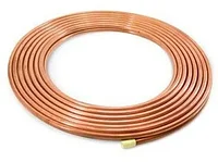 Медная труба мягкая 1/2" (12,7х0,7) ASTM B68, бухта 15м