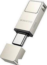 USB Flash Borofone BUD6 64GB (серебристый), фото 2