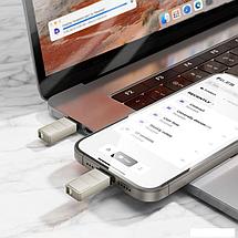 USB Flash Borofone BUD6 64GB (серебристый), фото 2