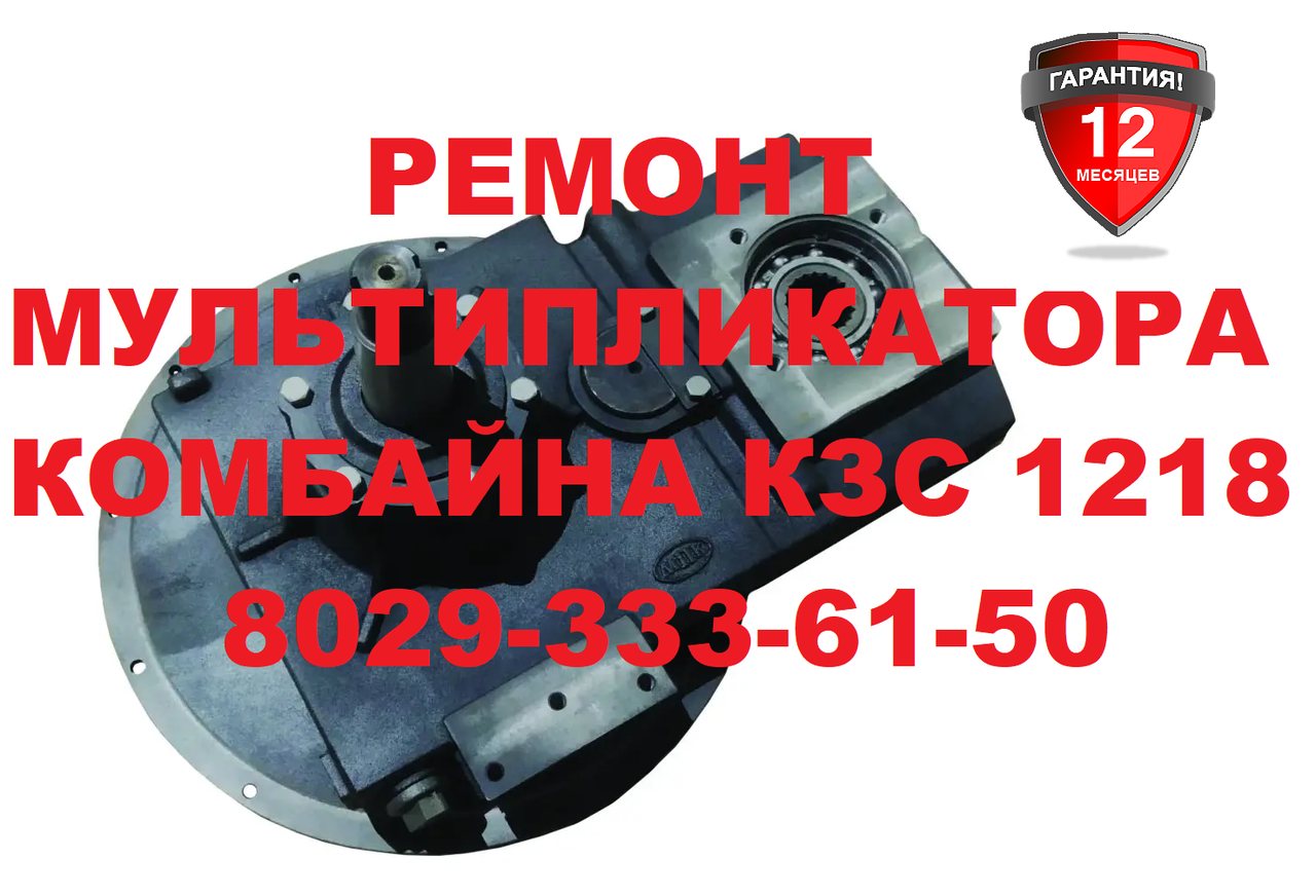 РЕМОНТ МУЛЬТИПЛИКАТОРА КЗС-1218
