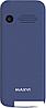 Кнопочный телефон Maxvi K32 (синий), фото 3