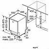 Встраиваемая посудомоечная машина Bosch Serie 4 SPV4EMX25E, фото 4