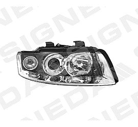 Передняя фара (правая) для Audi A4 (B6)