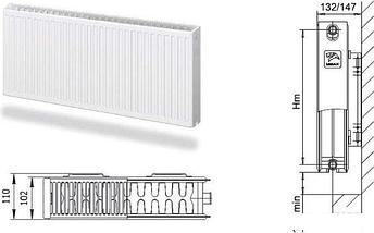 Стальной панельный радиатор Лемакс Compact 22 300x1400, фото 3