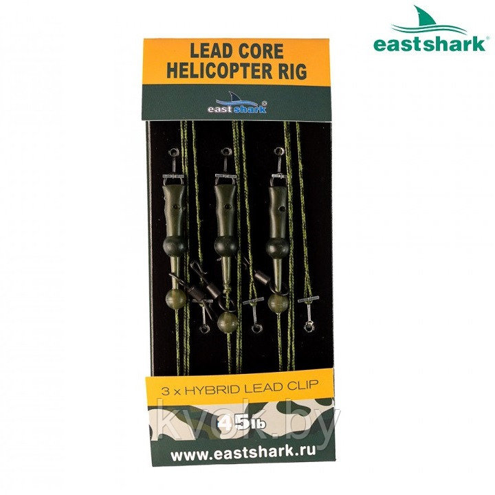 Монтаж EastShark Leadcore Leaders 45lb №3