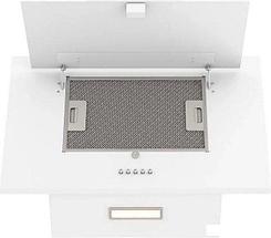 Кухонная вытяжка Elikor Коралл 60П-430-К3Д 266400 (белый/белое стекло), фото 2