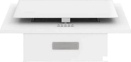 Кухонная вытяжка Elikor Коралл 60П-430-К3Д 266400 (белый/белое стекло), фото 3