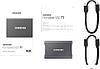 Внешний накопитель Samsung T7 4TB (серый), фото 3