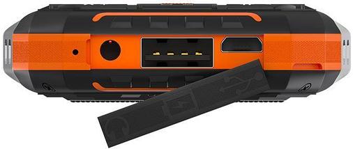 Кнопочный телефон Maxvi T101 (оранжевый), фото 3