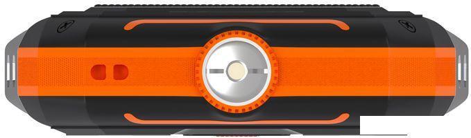 Кнопочный телефон Maxvi T101 (оранжевый), фото 3