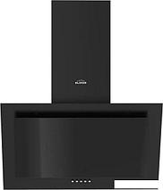 Кухонная вытяжка Elikor Коралл 60П-430-К3Д 266401 (черный/черное стекло), фото 2